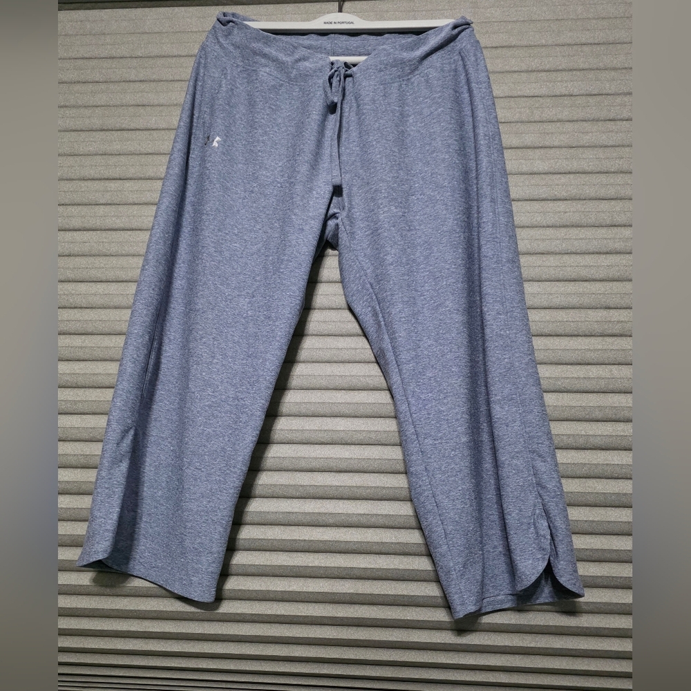 UNDER ARMOR Blue Wide-Leg Lounge Pants
